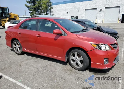 2012 Toyota Corolla Base from USA, damaged, VIN 2T1BU4EEXCC807063
